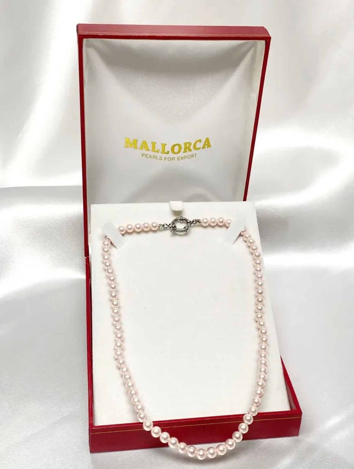Collar de Perlas Mallorca Blush