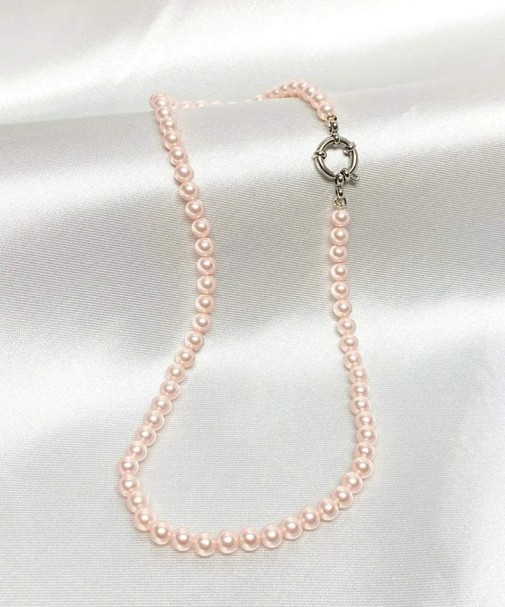 Collar de Perlas Mallorca Blush