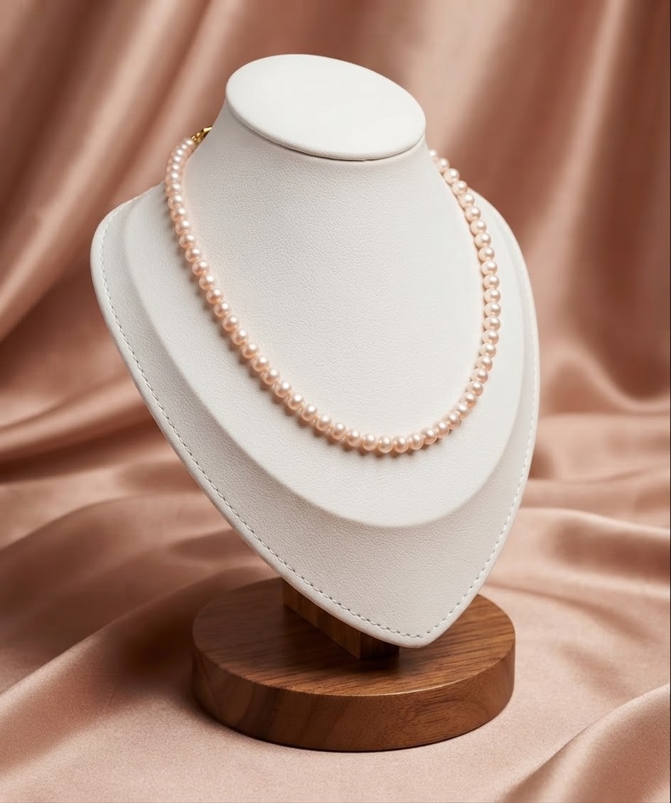 Collar de Perlas Mallorca Blush